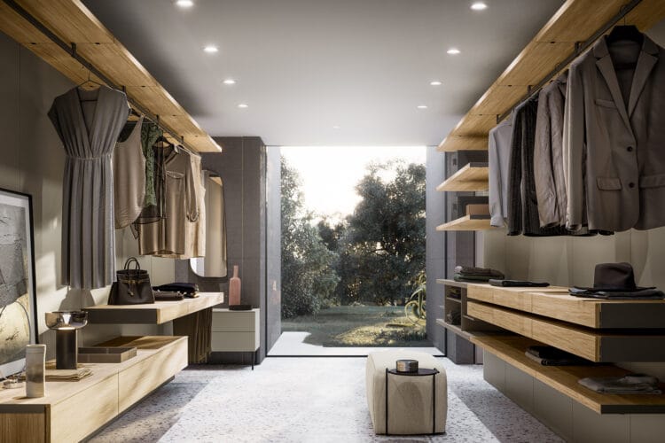 Walk-in closet